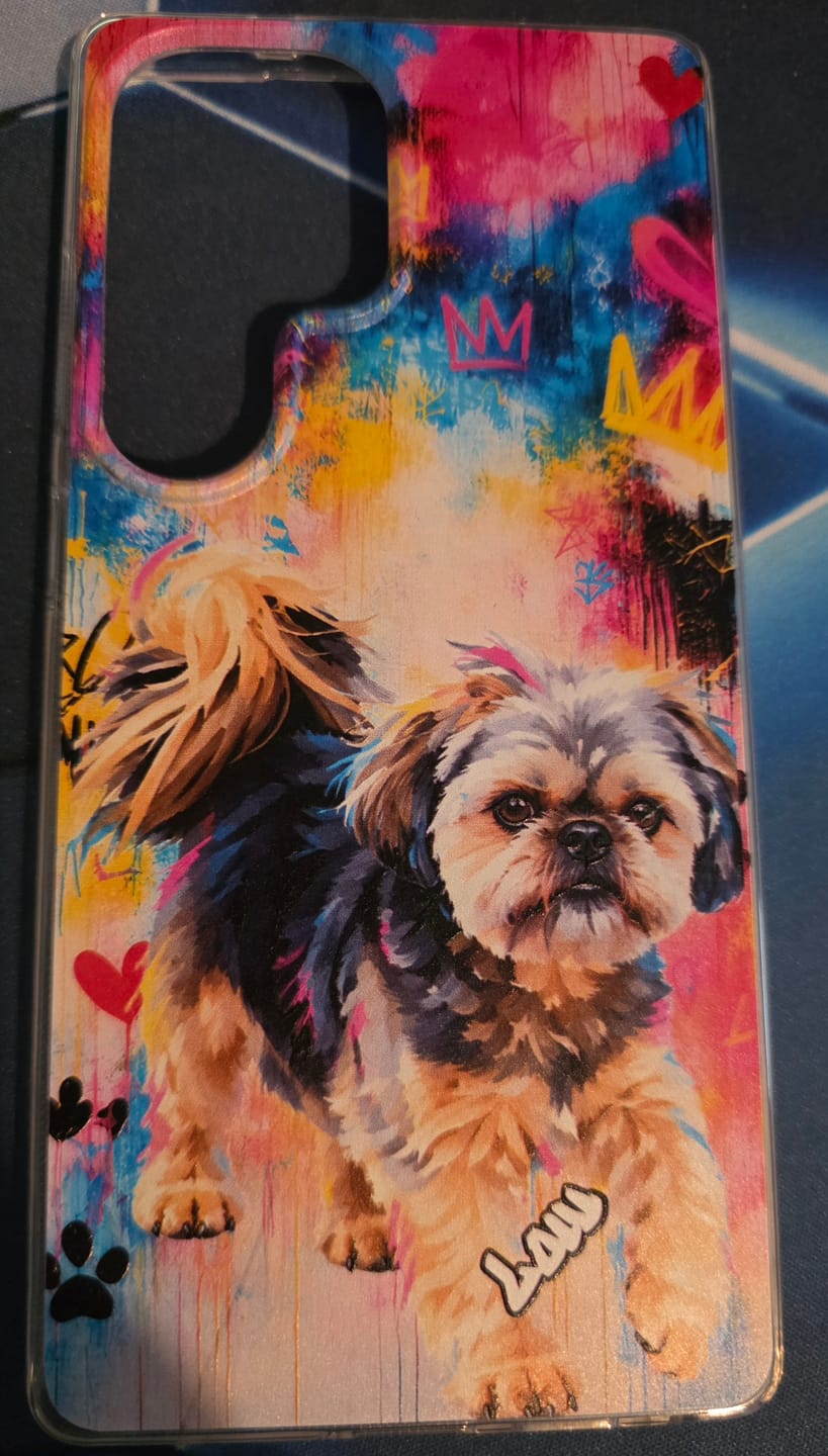 Customer photo review of Personalisierte Handyhülle - Graffiti