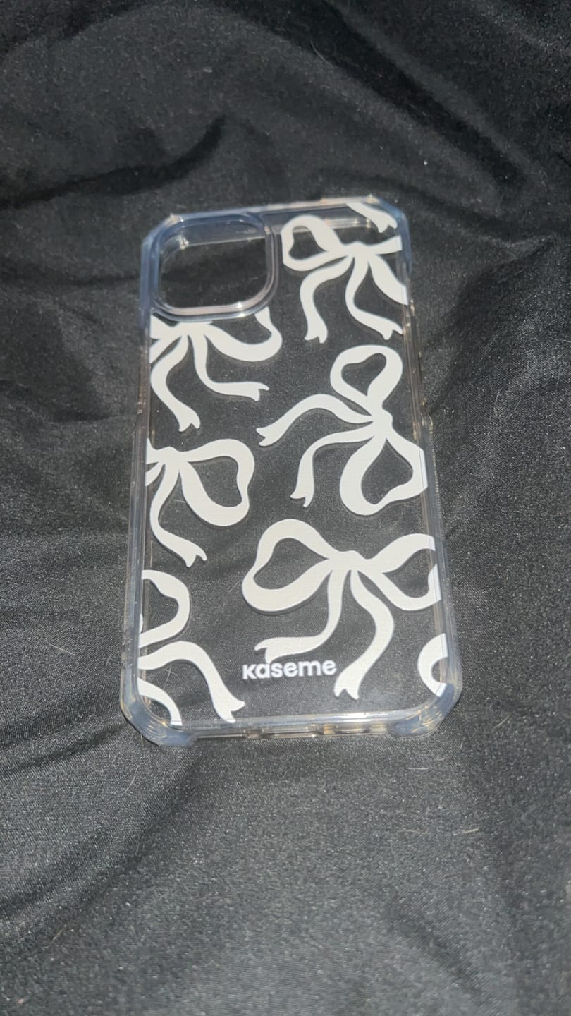 Customer photo review of Lace Clear Case