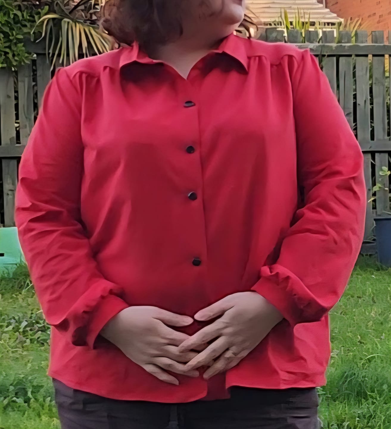 Customer photo review of Plain Cotton Jersey Fabric