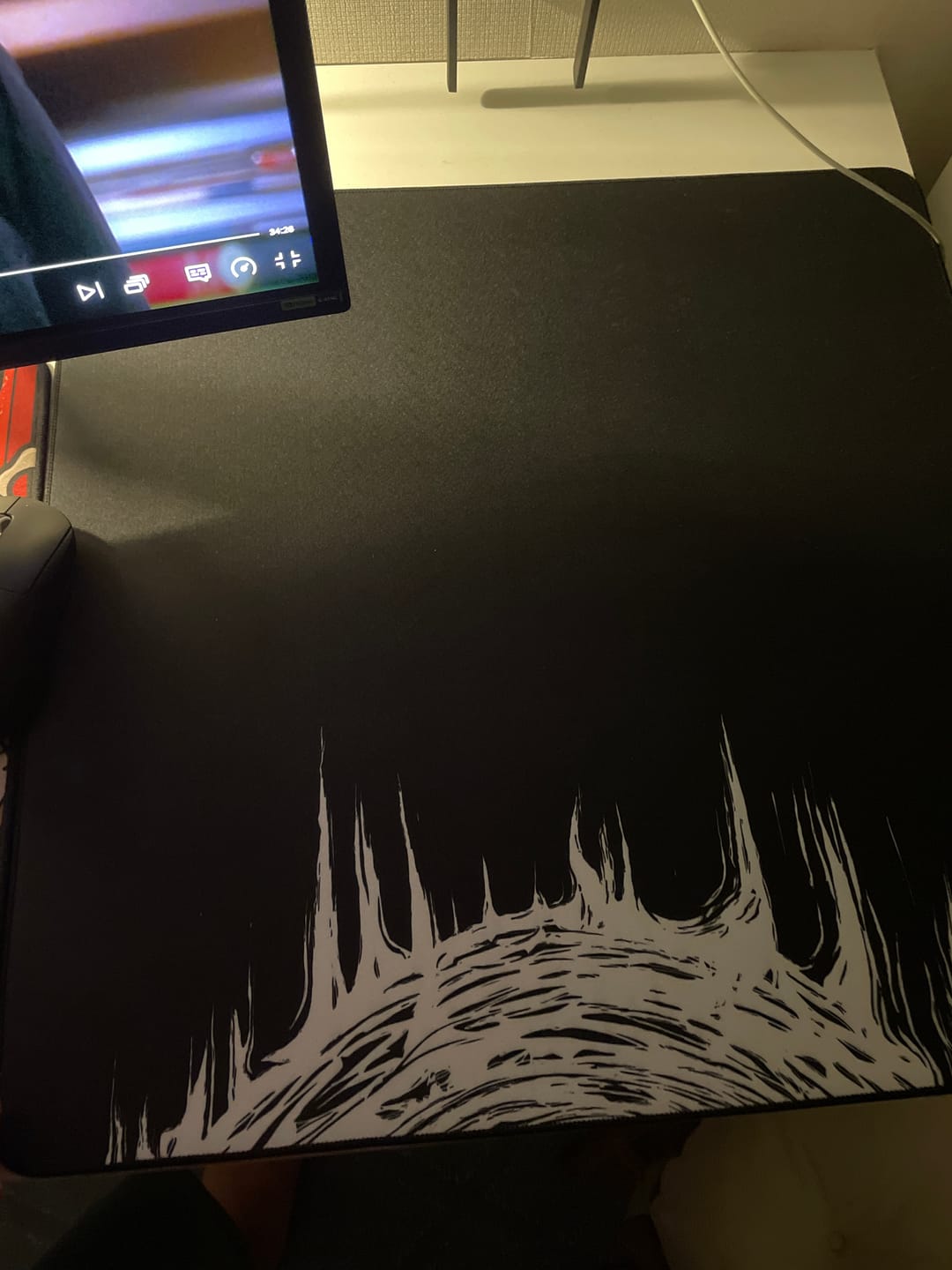 Customer photo review of Wraith Ace Series Poron Mousepad