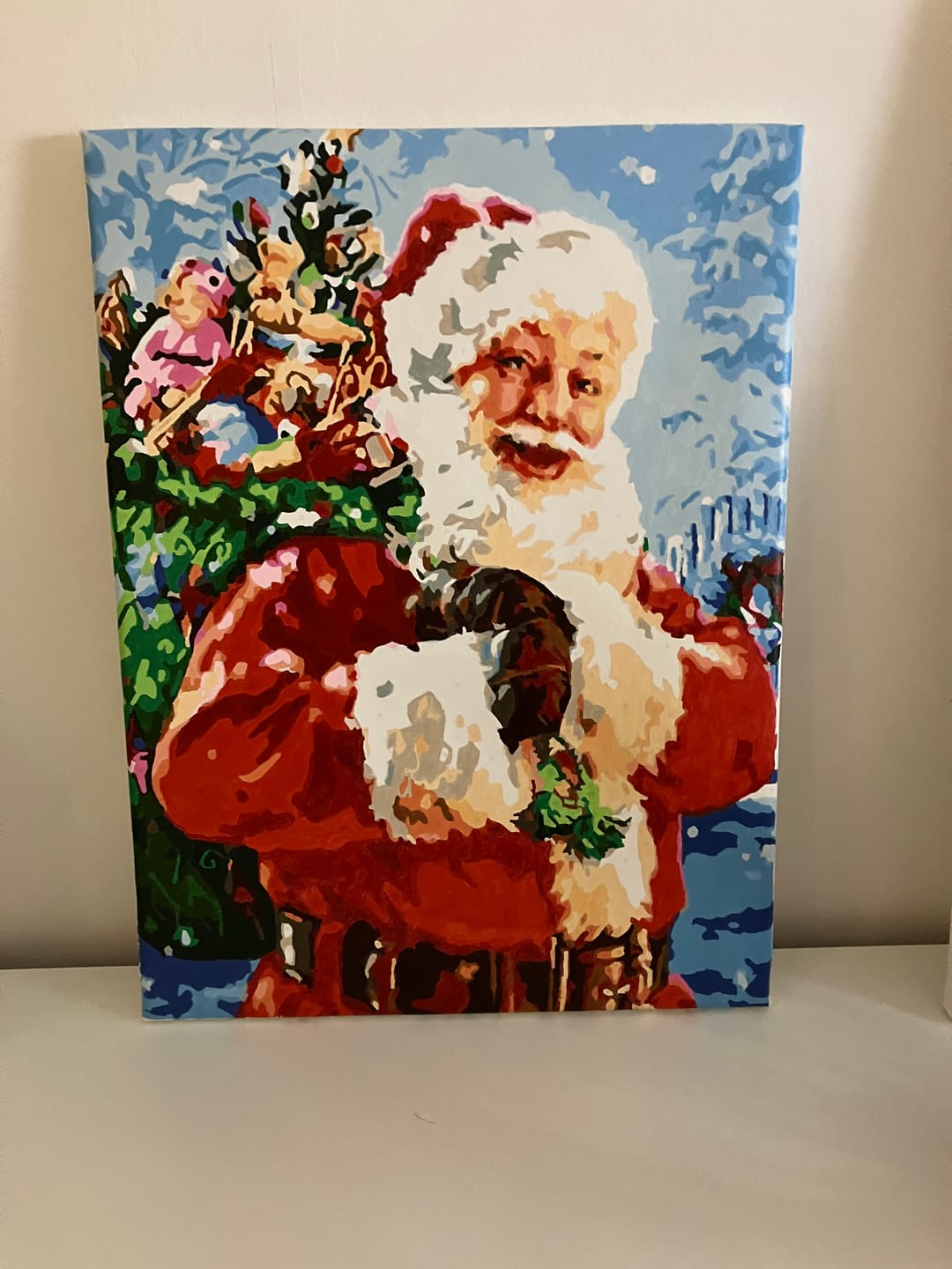 Customer photo review of Surprise Painting | Paint by Numbers