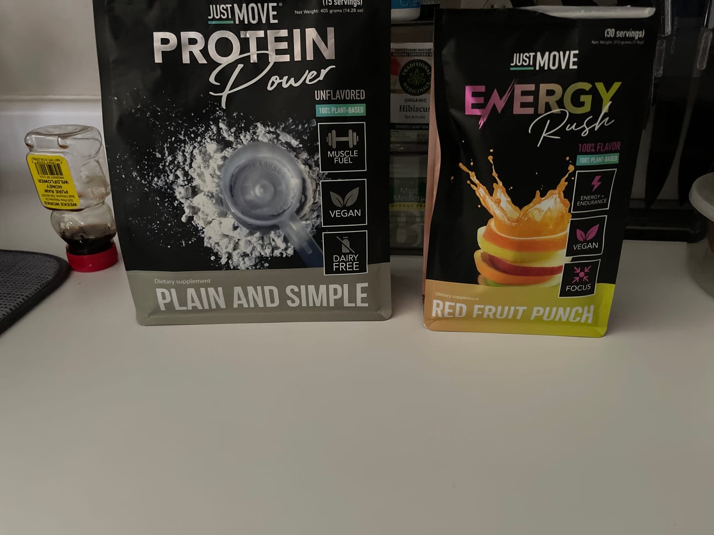Customer photo review of Fruit Punch Energy Rush -Pre Workout