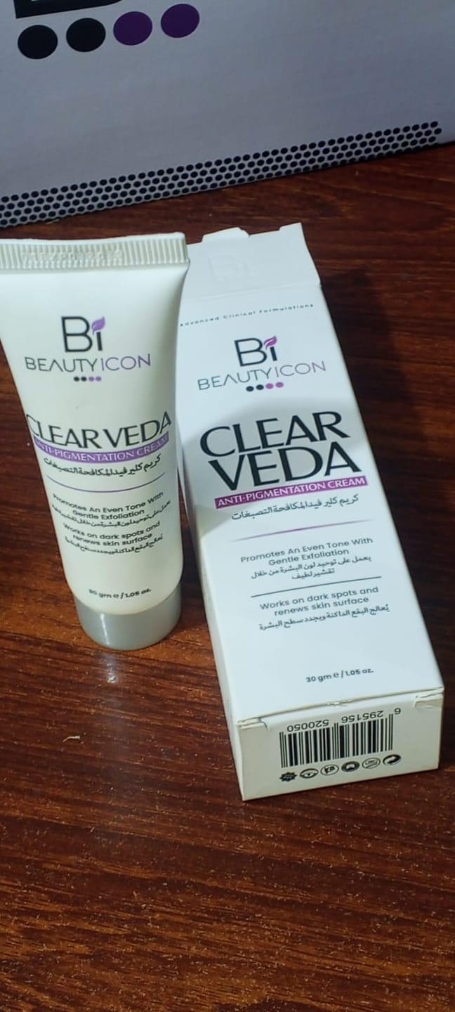 Customer photo review of Clear Veda Anti Pigmentation Cream