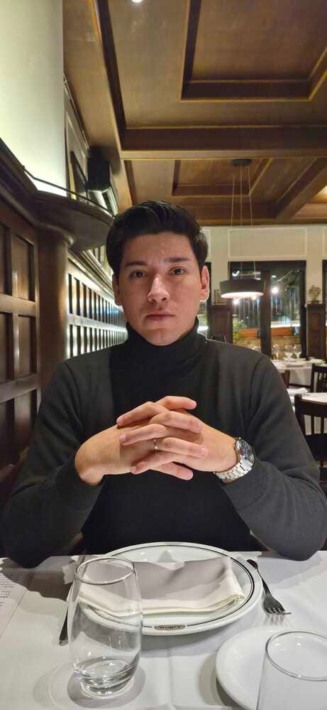 Customer photo review of Men’s Cotton Rollneck Jumper