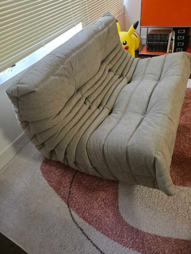 Customer photo review of TOGO SMALL SETTEE - 2 seater fabric sofa without armrests