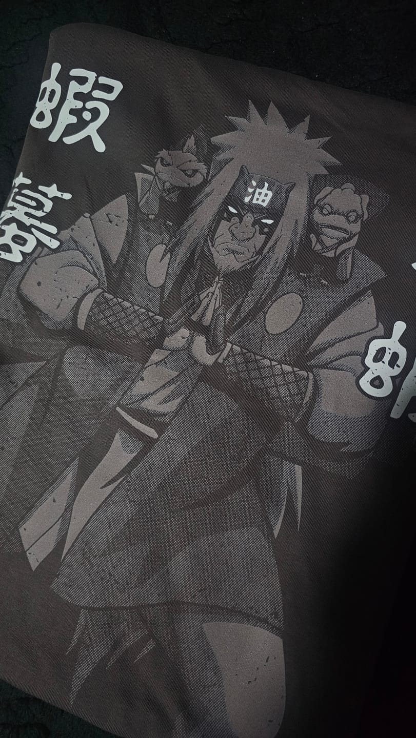 Customer photo review of Camisa Jiraiya Modo Sabio - Naruto