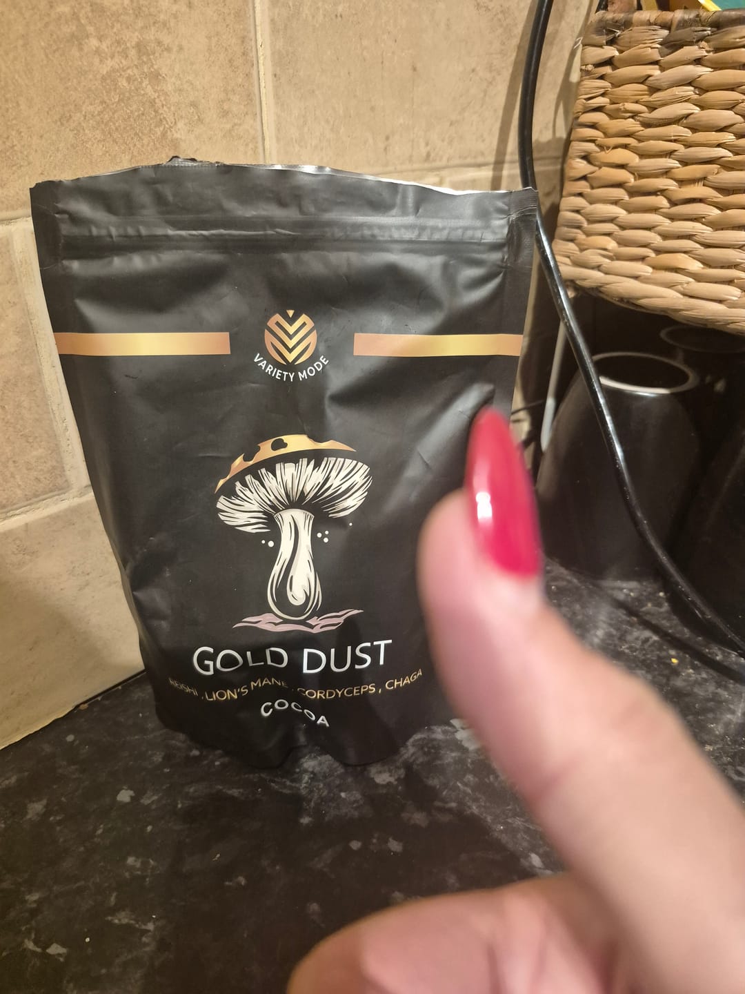 Customer photo review of Gold Dust - Cocoa.