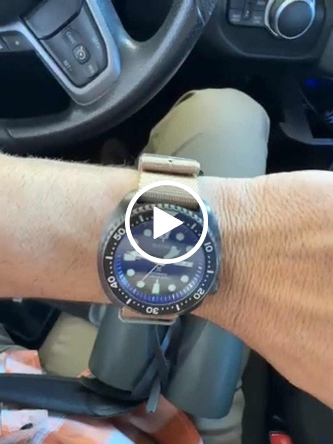 Customer video review of Five Eye Nylon Watch Strap - Solid