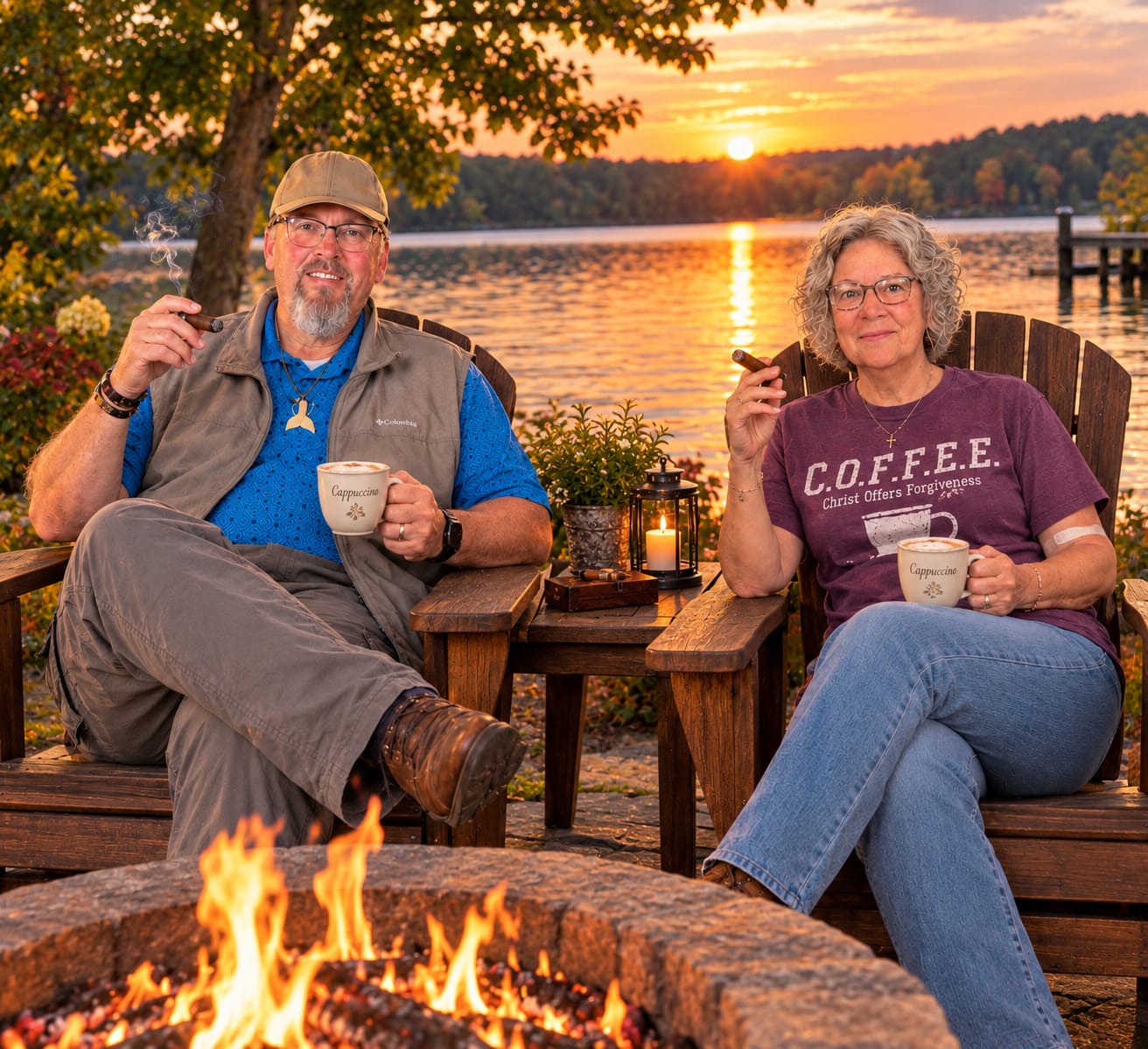 Customer photo review of Cup Of Forgiveness T-Shirt
