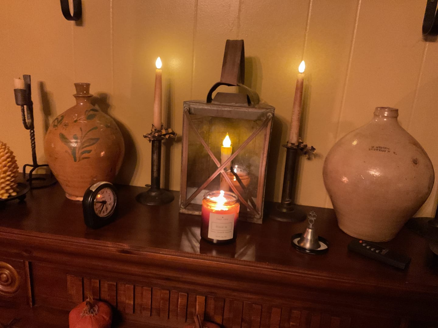 Customer photo review of Forest Air Beeswax Candle