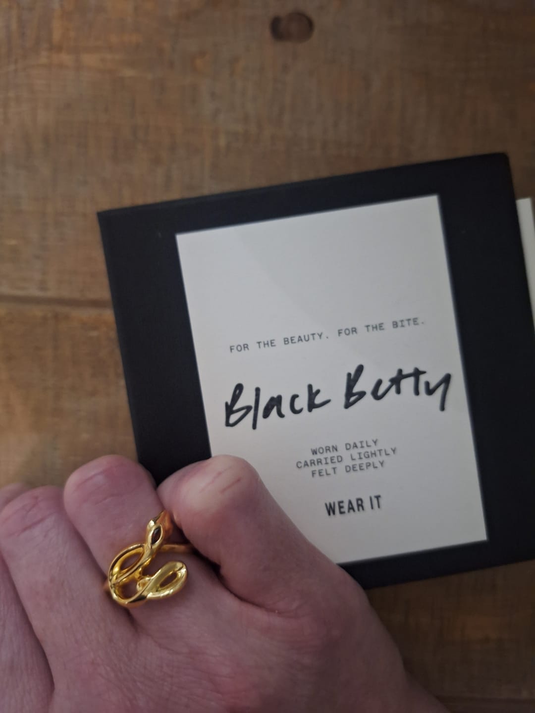 Customer photo review of The Shakti Ring (Life Force)