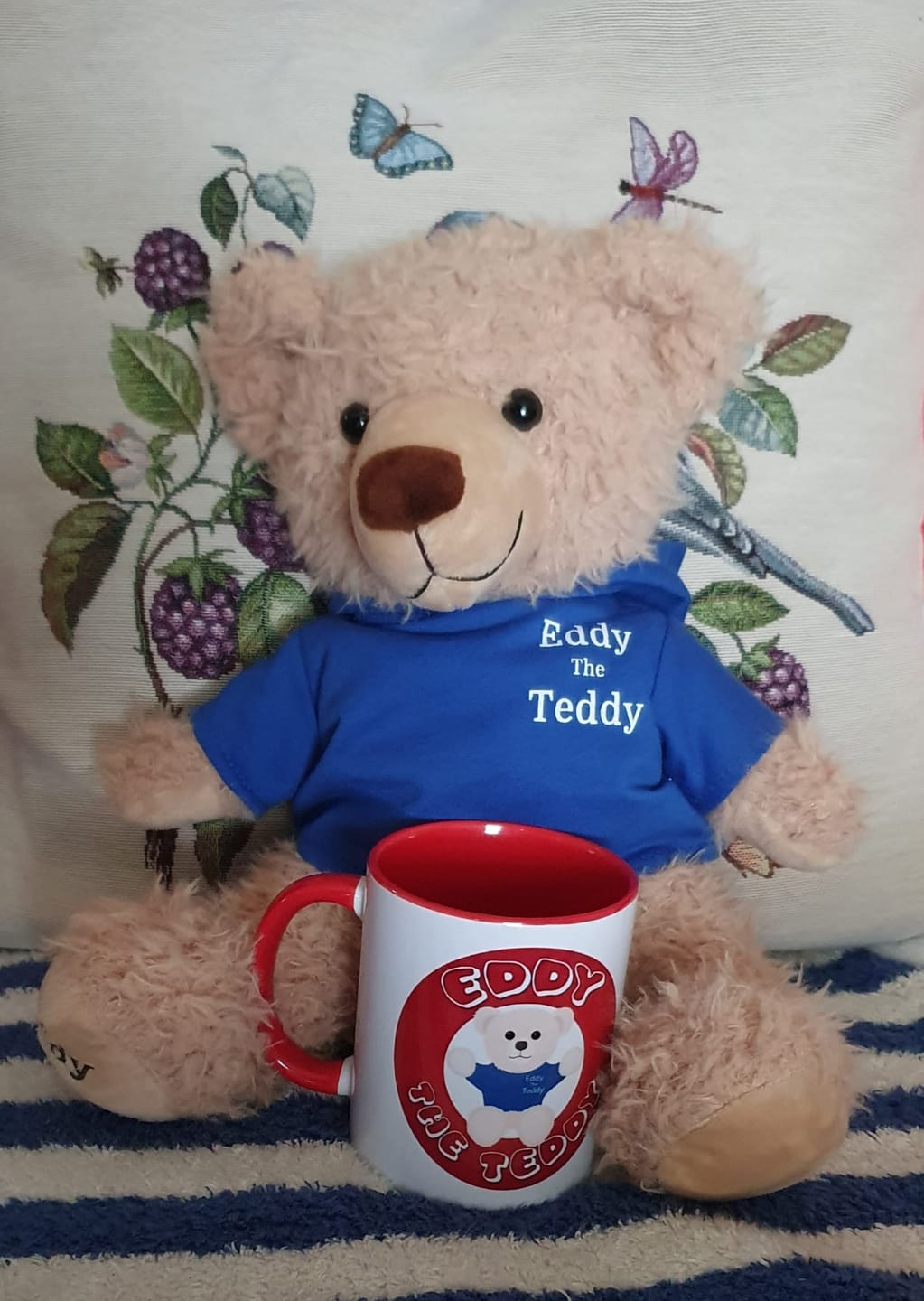 Customer photo review of Eddy the Teddy Mug