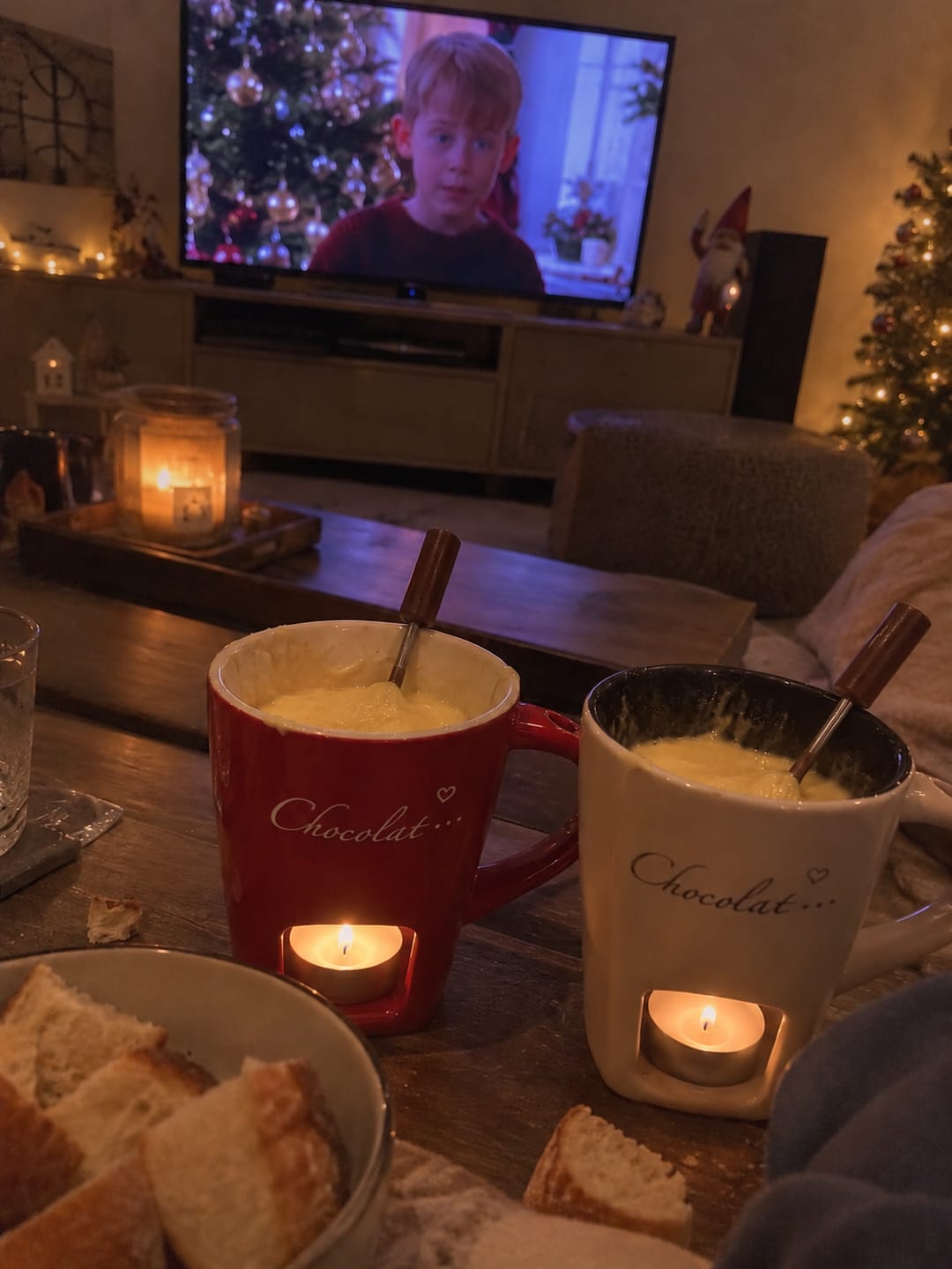 Customer photo review of Mug Meltie pour chocolat & fromage fondue