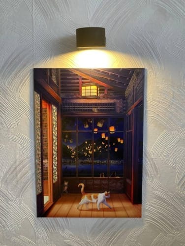 Customer photo review of Lumo Shine - Kabellose LED-Wandleuchte®