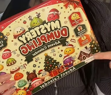 Customer photo review of Calendrier "Mystery Dumpling"