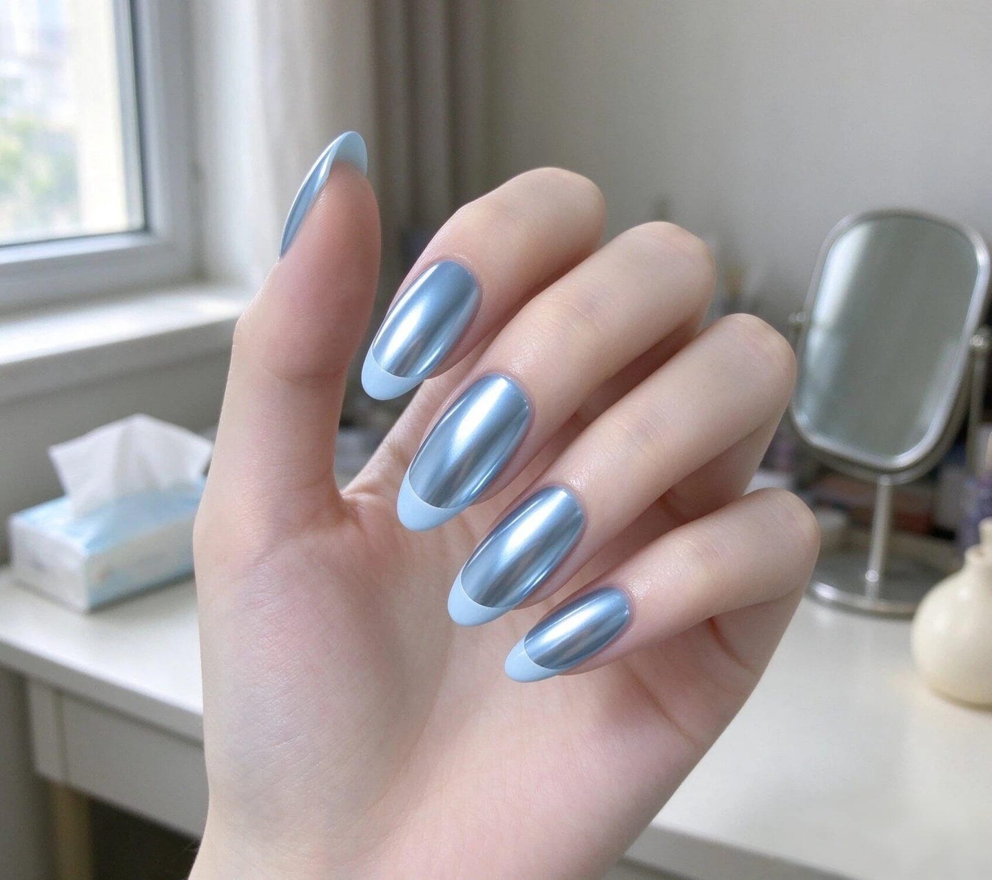 Customer photo review of Arctic Glow | Medium Almond