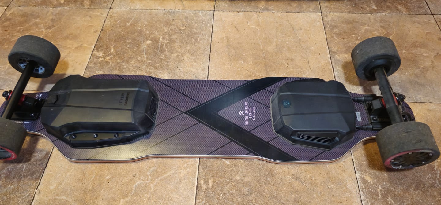 Customer photo review of Backfire G2 Black & G2Z Electric Skateboard with R5s Remote