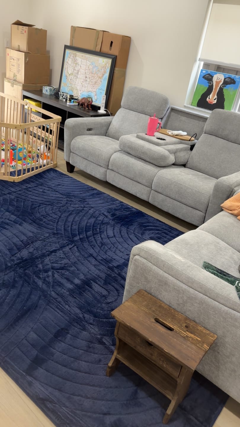 Customer photo review of Designer Relax Mat - 1.4" Thick Foam Base