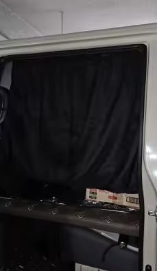 Customer photo review of Car Privacy Curtains
