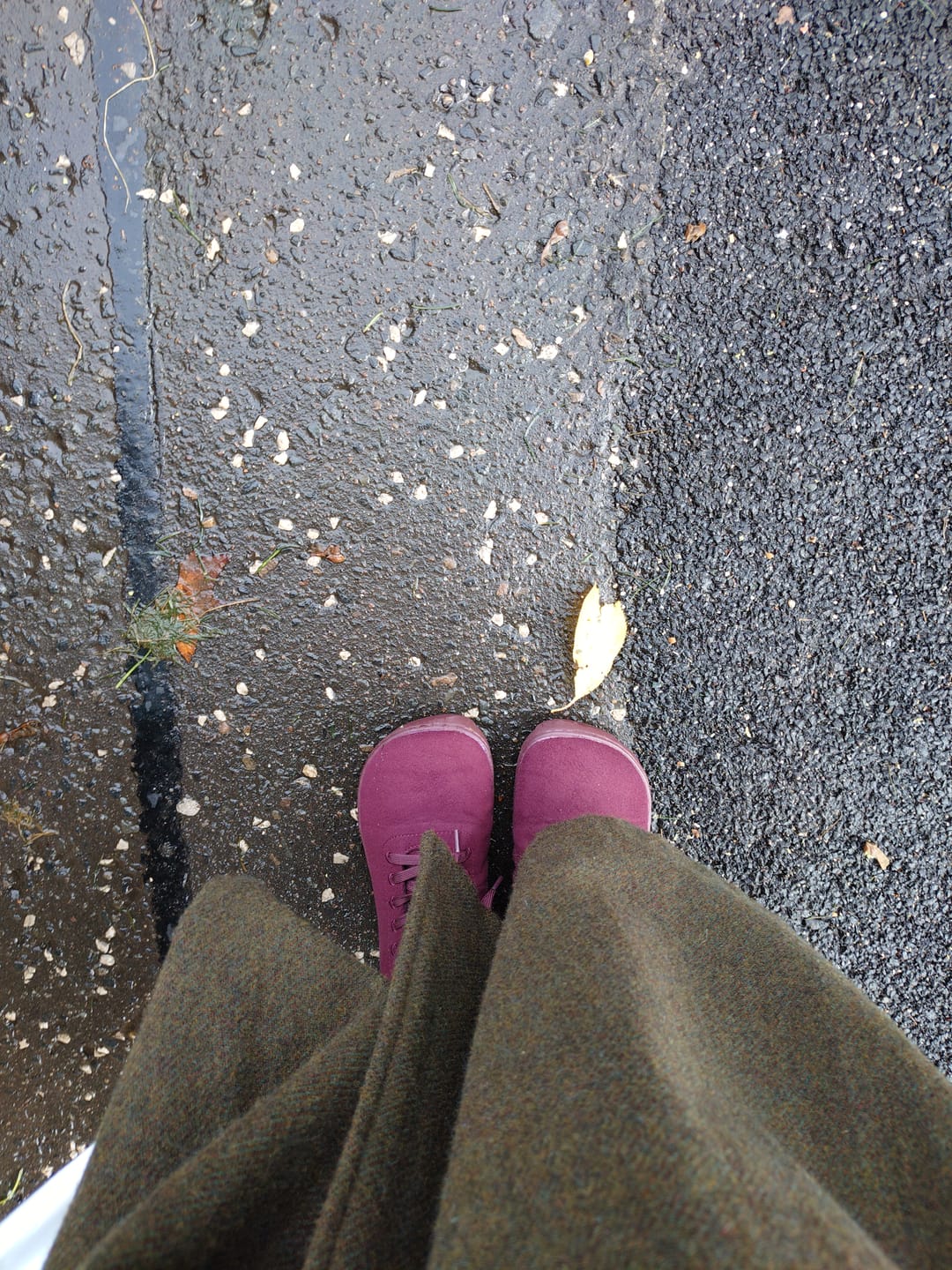 Customer photo review of Vaistoa Tunto 2 | Felt Barefoot Sneakers
