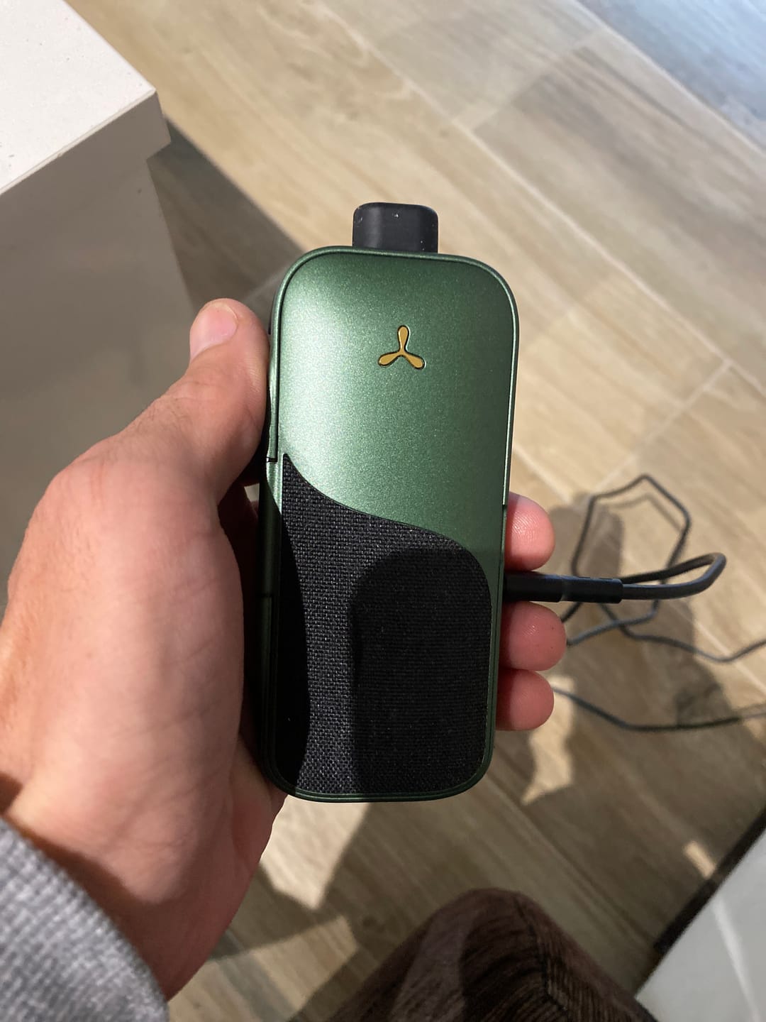 Customer photo review of LEGACY CORE | Dry Herb & Wax Vaporizer | 7 LED Heat Levels & Customisable Design