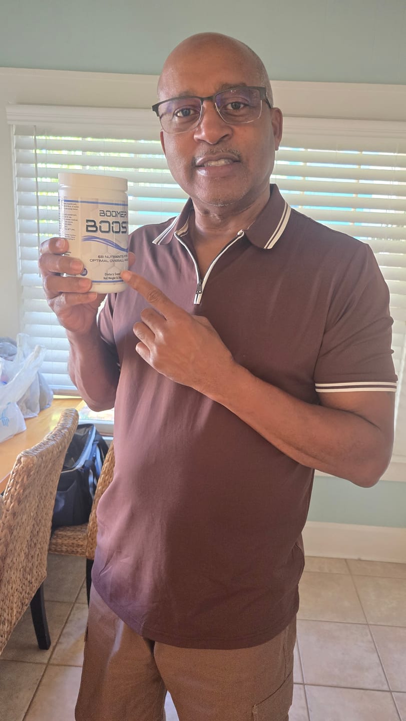 Customer photo review of Boomer Boost