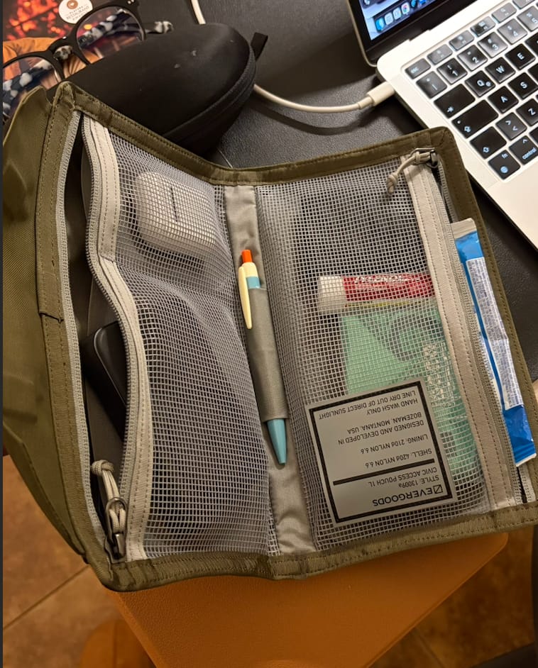 Customer photo review of CIVIC Access Pouch 1L