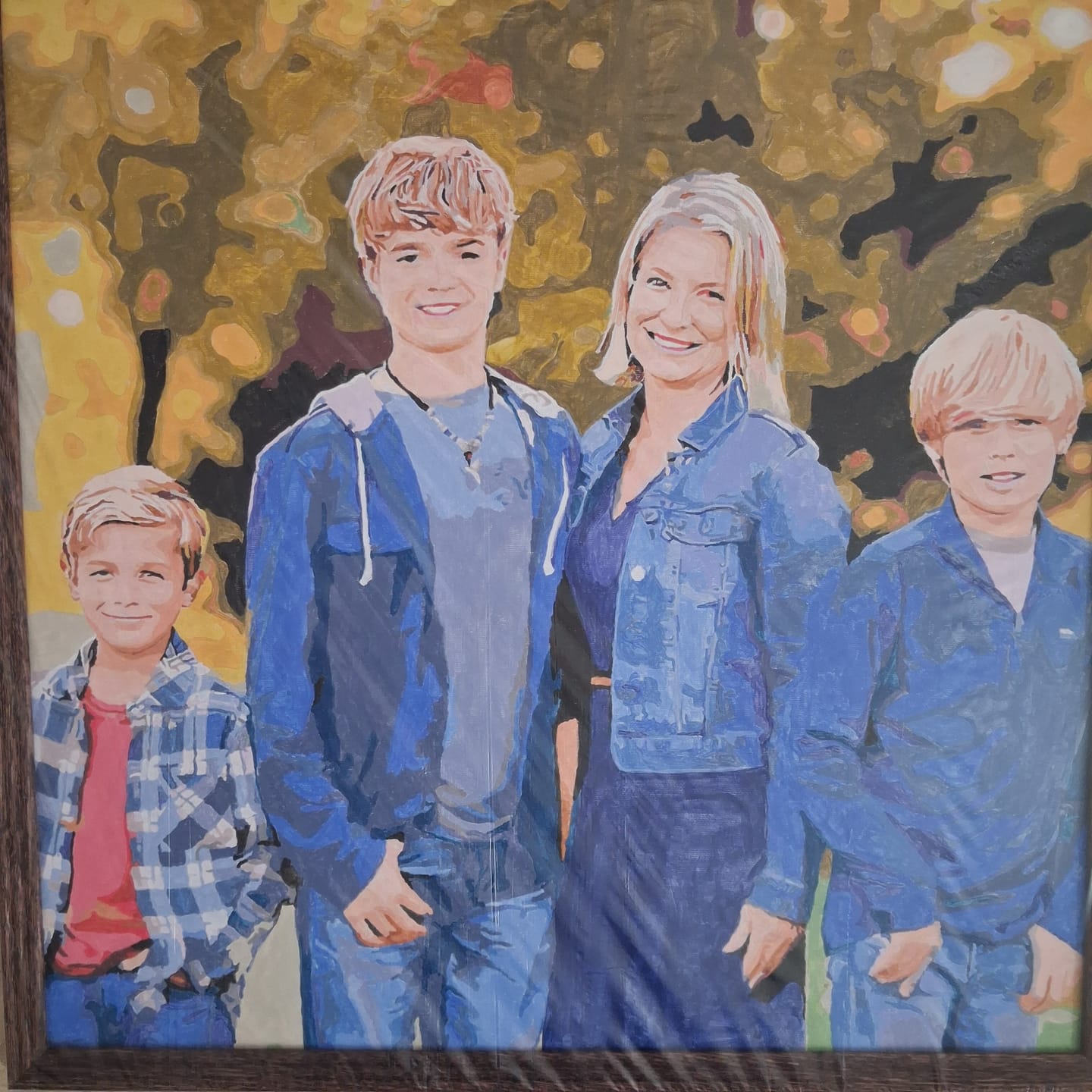 Customer photo review of Custom Paint by Number