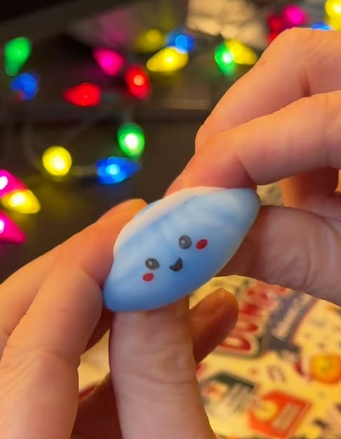 Customer photo review of Calendrier "Mystery Dumpling"