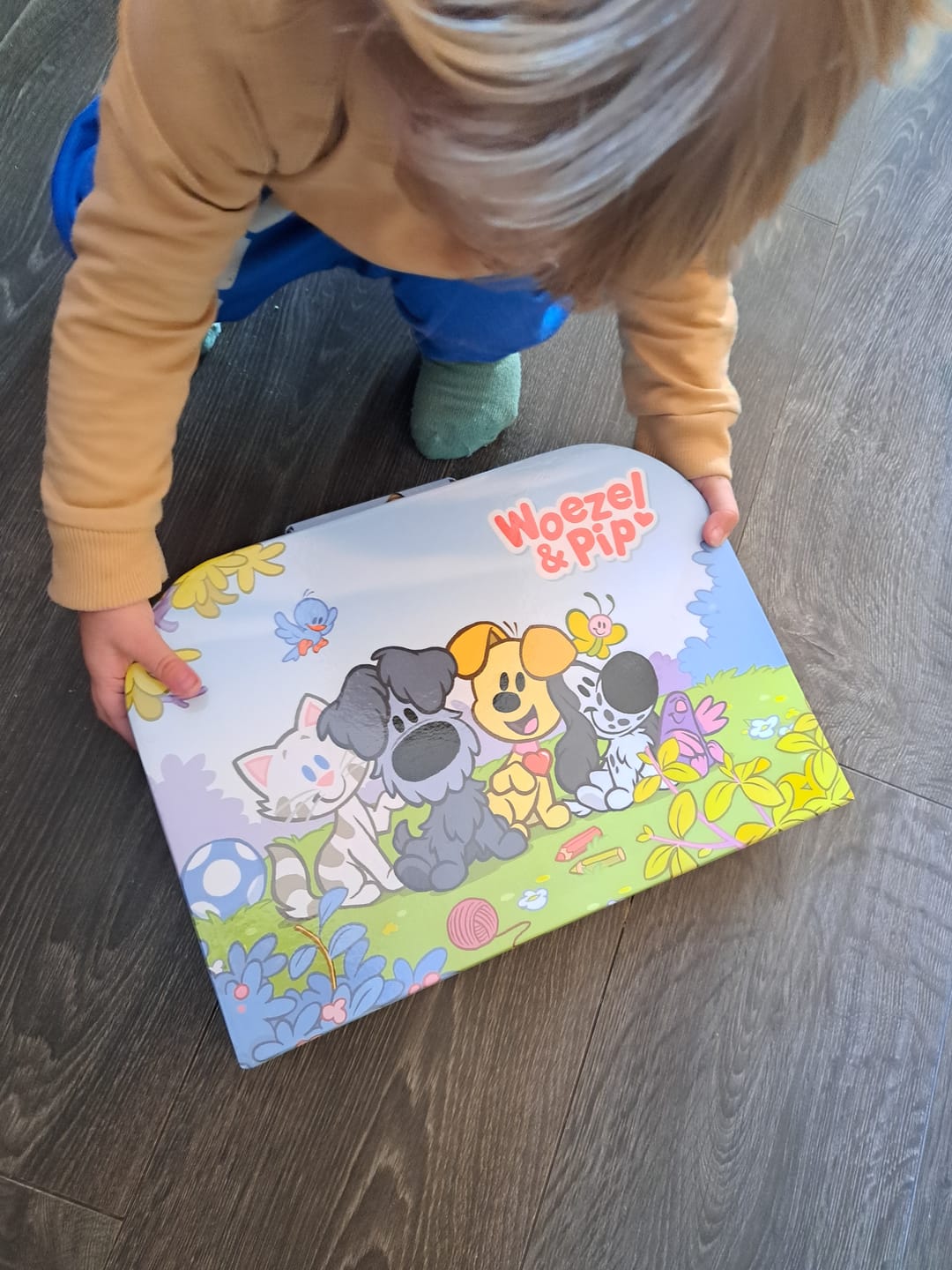 Customer photo review of Woezel & Pip Peuterkoffer