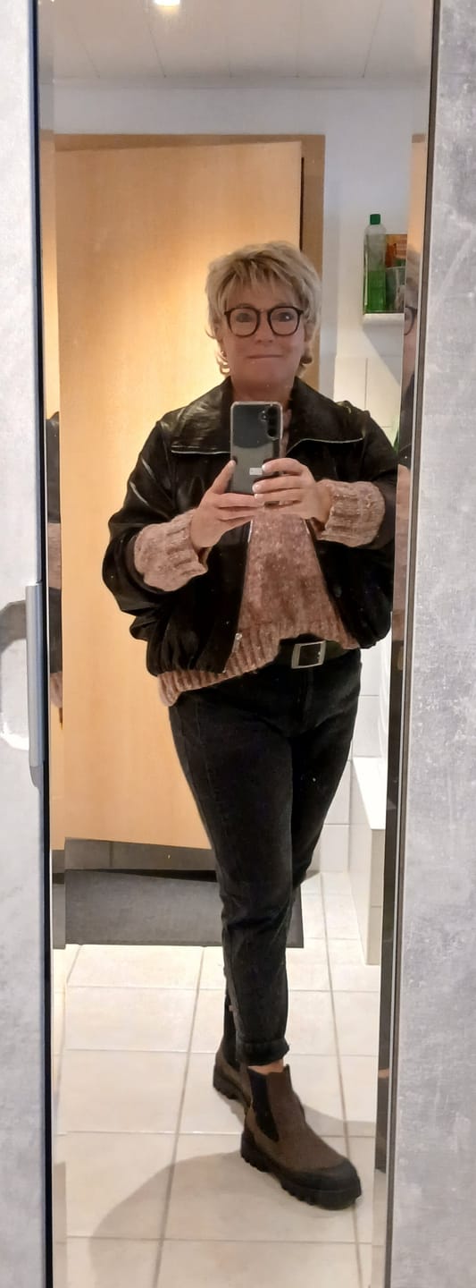 Customer photo review of Veggie-Lederjacke