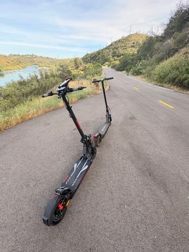 Customer photo review of Backfire M8 Electric Scooter with GPS and Samsung Battery