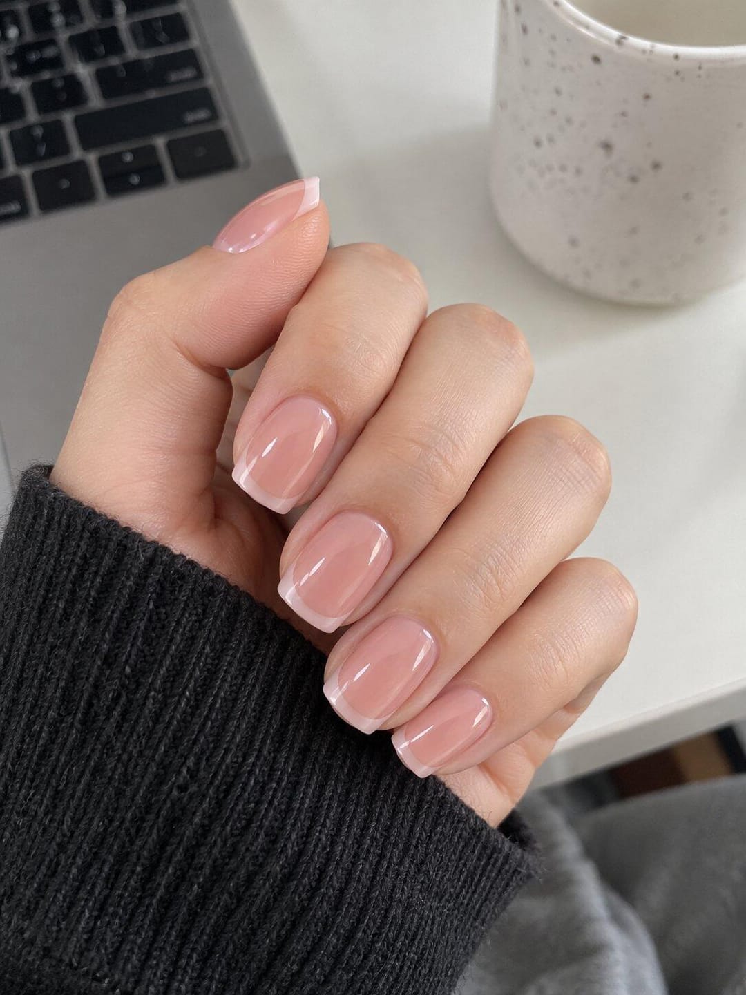 Customer photo review of Barely Blush | Short Square