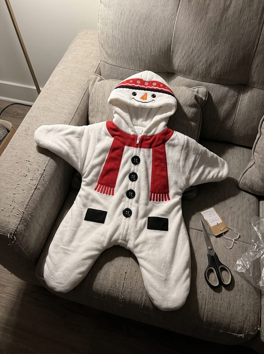 Customer photo review of Disfraz Navideño para Bebé