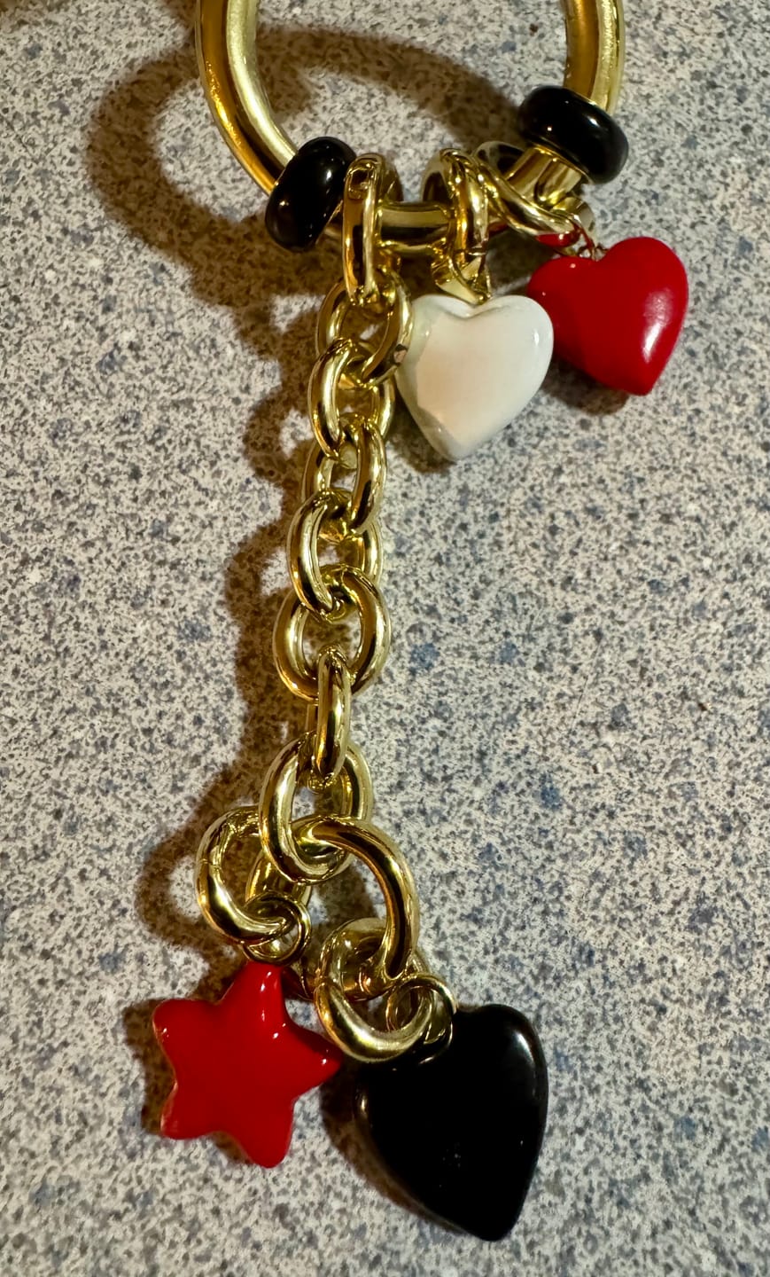Customer photo review of Enamel Star Charm
