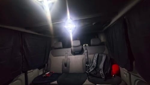 Customer photo review of Car Privacy Curtains