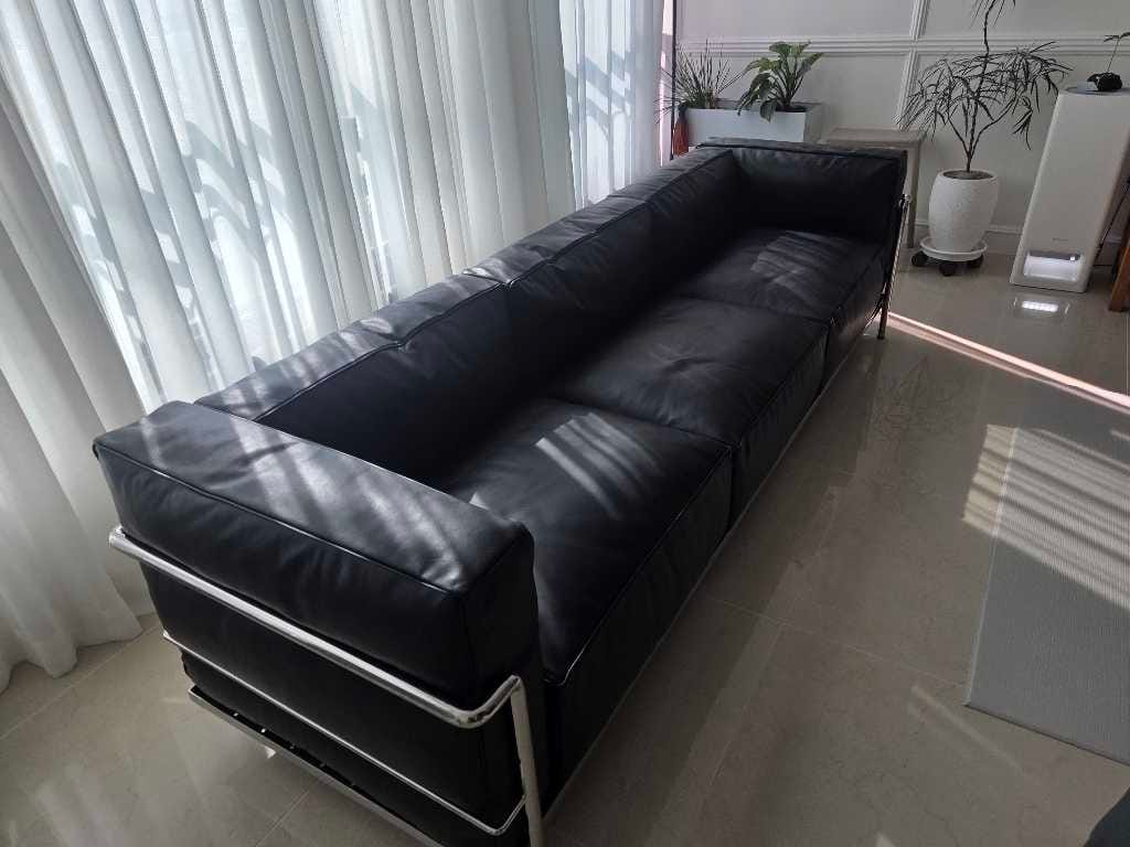 Customer photo review of LC3 - 3인 레더 소파