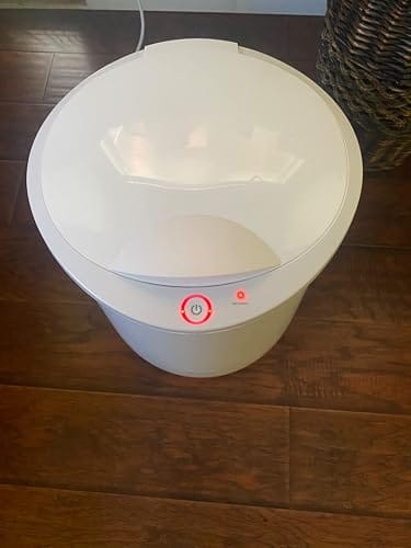Customer photo review of Towel Warmer Bucket | 20L, Holds 2 Large Bath Towels | One-Button Control, Full Heat in About 6 Minutes