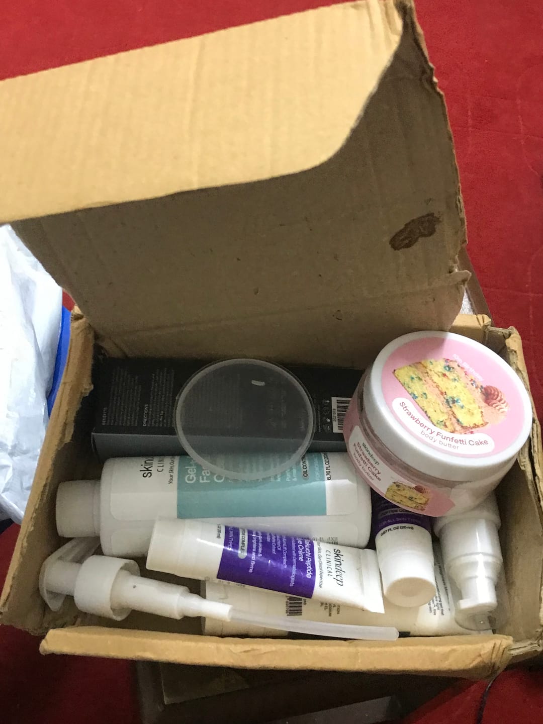 Customer photo review of DREAM GLAZE - Peptide Milk Toner