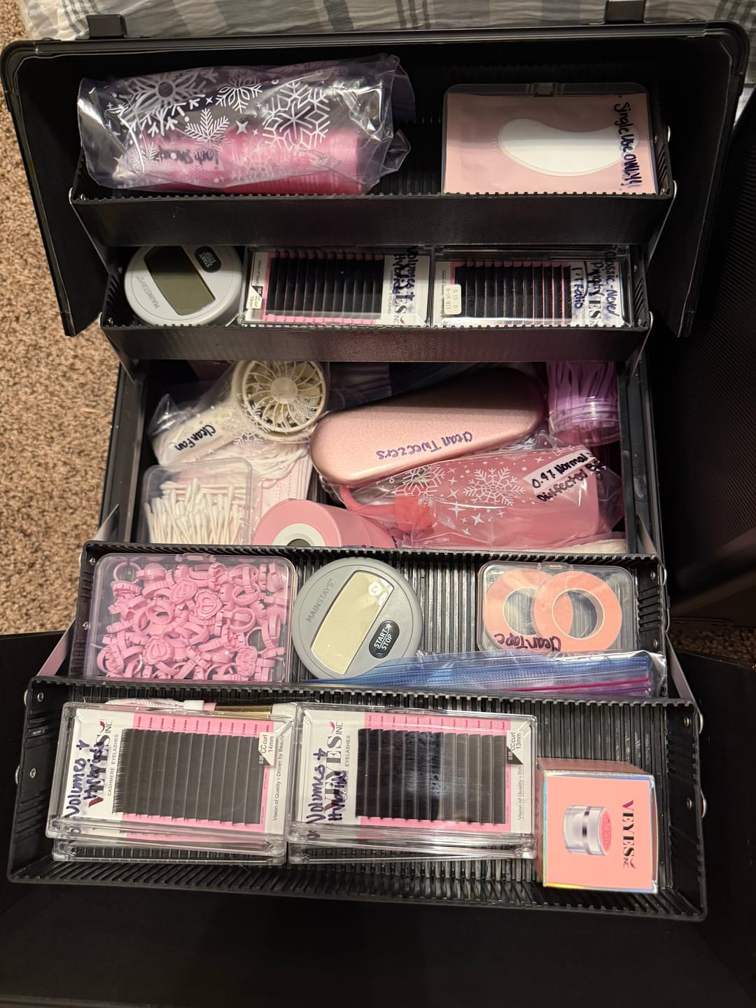 Customer photo review of NLS Lash Kit Essentials