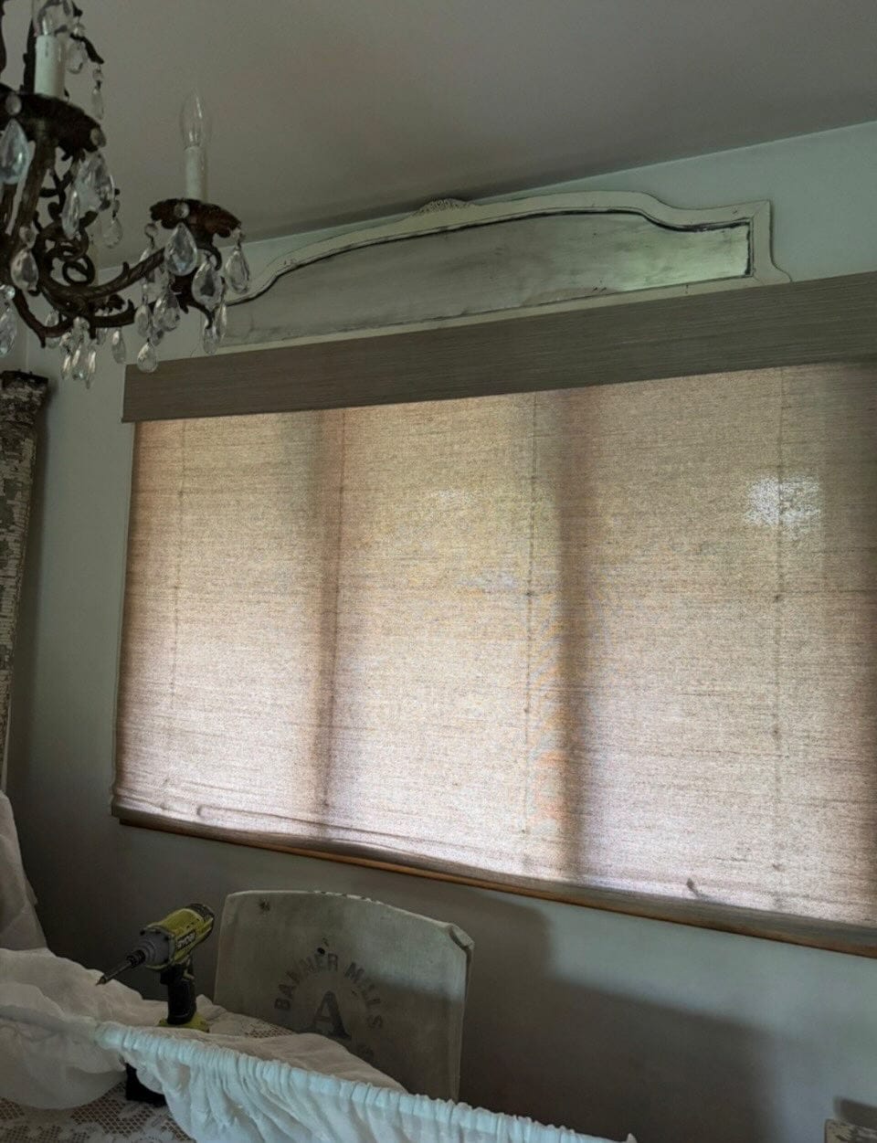 Customer photo review of Jute Ethereal Eco-Friendly Woven Wood Shades