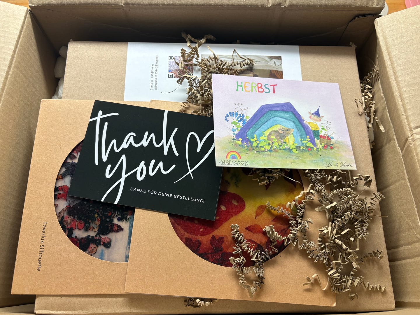 Customer photo review of Toverlux Schneedecken-Silhouette - Gwen's Illustrationen