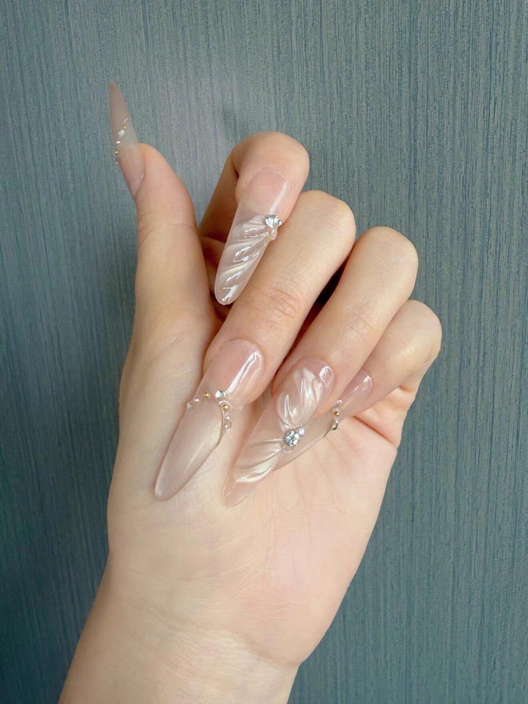 Customer photo review of Silk Whisper | Long Stiletto