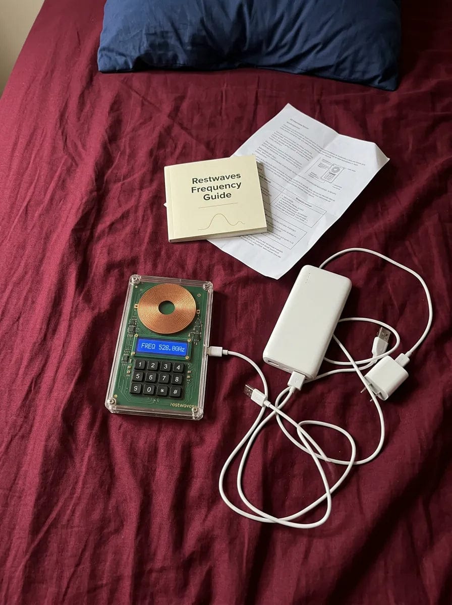 Customer photo review of Restwaves™ Bio-Healing Frequency System