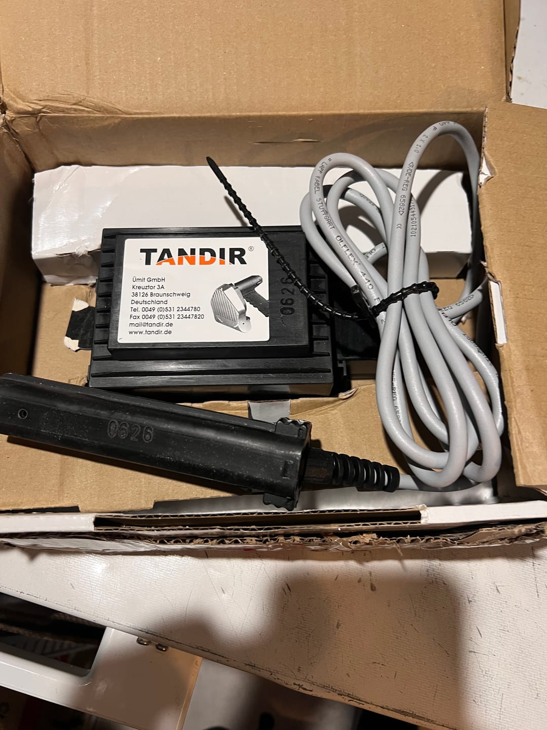 Customer photo review of Transformatör 230 V - 15V 6A, gri kablo seti var