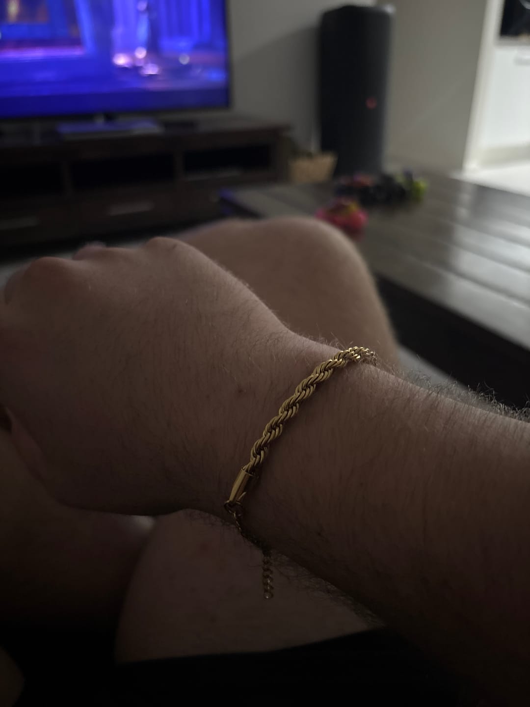 Customer photo review of 5mm Rope Bracelet