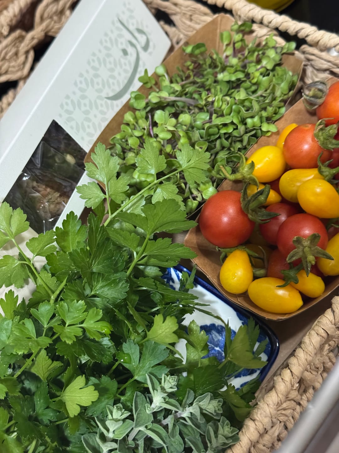 Customer photo review of Yellow Pear Tomato Plant