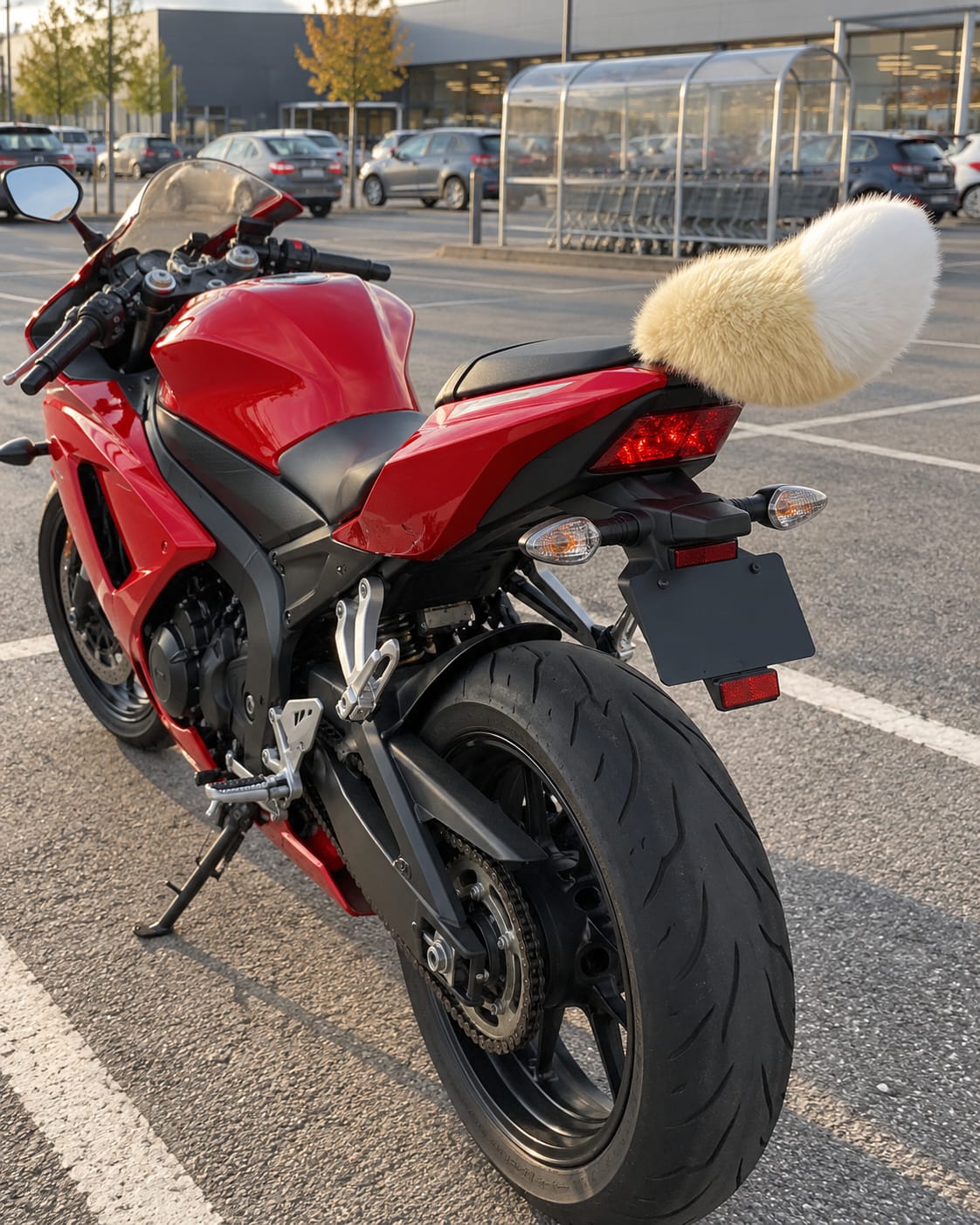 Customer photo review of Fluffy Ride™