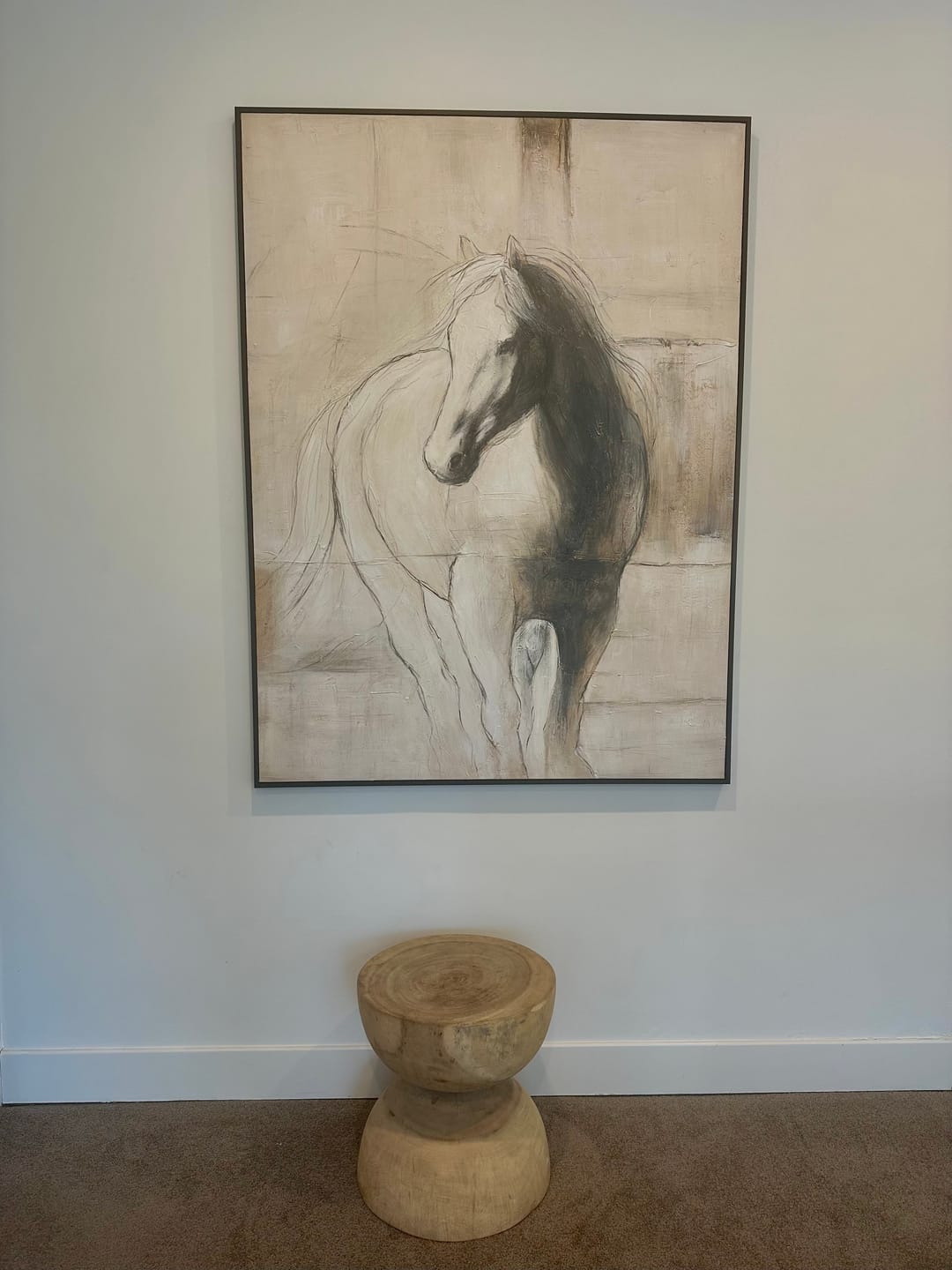 Customer photo review of Contemporary Horse Art #HA041