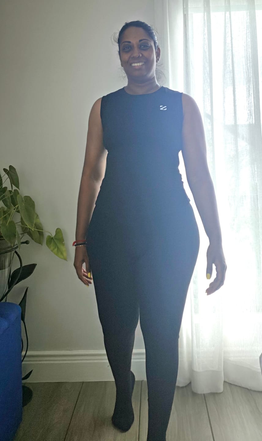 Customer photo review of Workout Yoga and Fitness Set